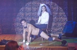 Oscar Nunez dances for Sandra Bullock in The Proposal